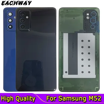 Nowy Samsung Galaxy M52 5G Pokrywa komory Baterii Tylna klapa Obudowa Etui Zamiennik Dla Samsung SM-M526BR SM-M526BR/DS Tylna pokrywa